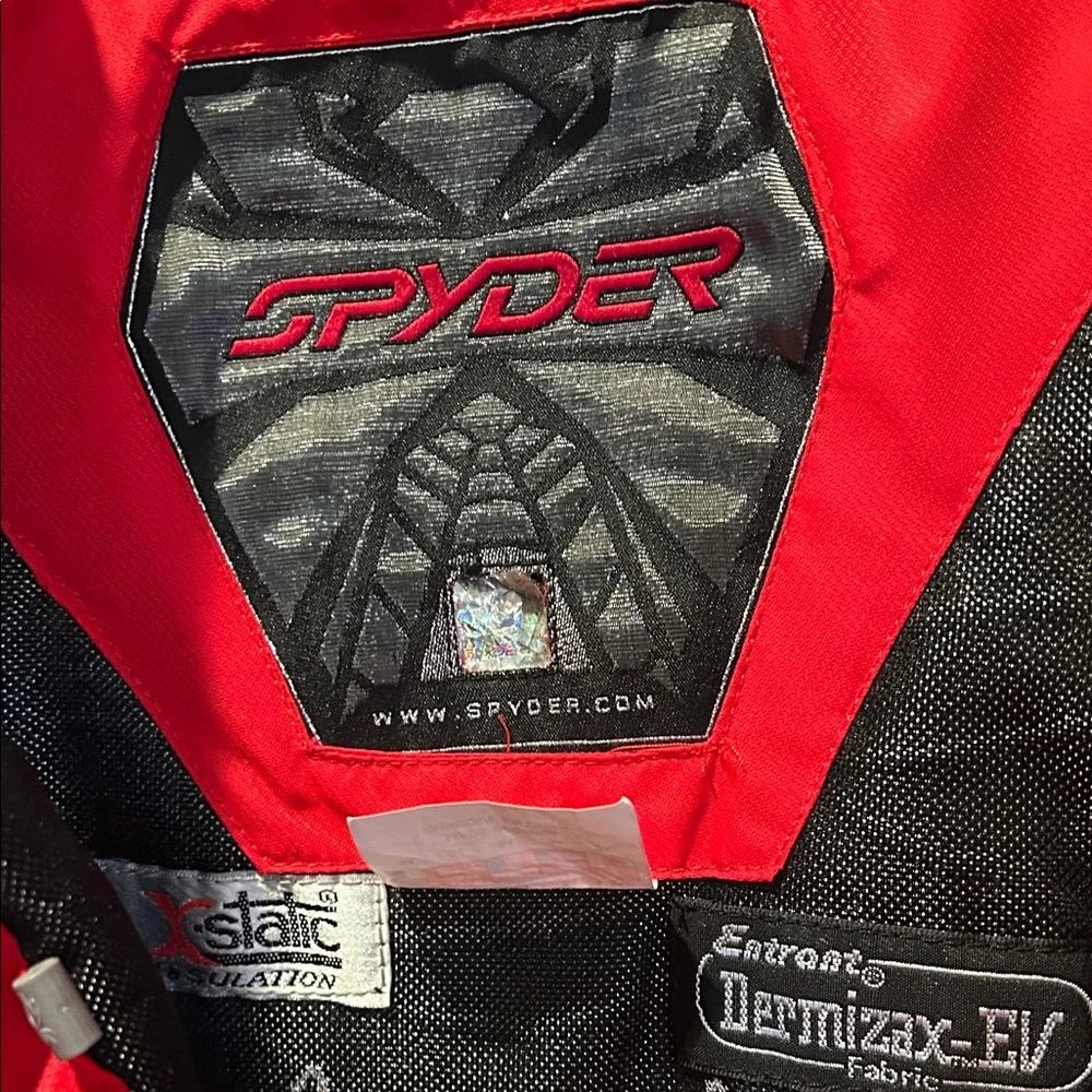 Spyder Red and Black Performance Jacket - Picture 3 of 8